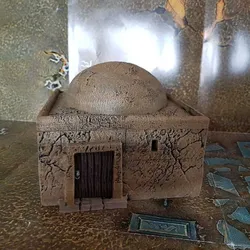 Desert House – 3D Printable Terrain Model with Dome Roof