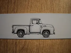 Ford F100 - Free 3D Print Model