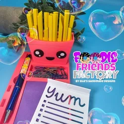 Fry Guy Desk Organizer (Personal Use Only)