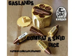 Gaslands - Bullet Dice and Skid Dice