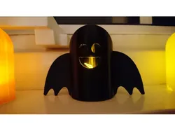 Happy Tea Light Bat - bigger wings!