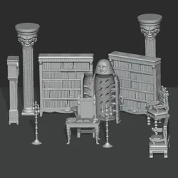 Horror Mansion Terrain Set