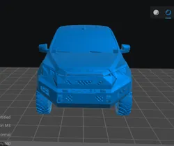 Isuzu dmax double cabin modified bumper