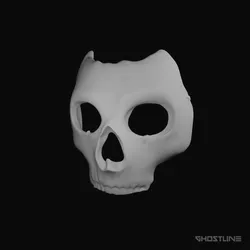Jawbone Ghost Mask Replica – COD-Inspired Tactical Skull Cosplay