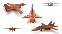 Jet XP-14F Skystriker 3D model