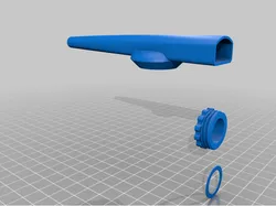 Kazoo with pipe thread