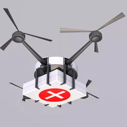 Medical Drone 3D model