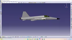 northrop f-5 freedom fighter 3D model
