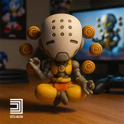 Overwatch 2 Zenyatta - Chibi Cute toyart
