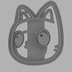 Pandy - Gabby's Dollhouse Cookie/Dough Cutter