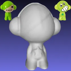 pop / popo - Crazy Bones 3D Scan and re-sculpt