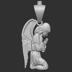 Praying Angel Pendant