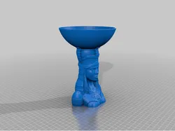 Rook of Egypt planter or bowl