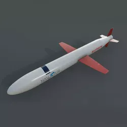 Tomahawk Cruise Missile BGM-109  Low-poly 3D model