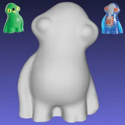 Zar-Zar / Gar-Gar - Crazy Bones 3D Scan and re-sculpt