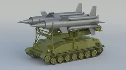 2K11 Krug SA-4 Ganef 3D model