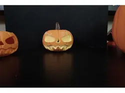 2x2 Spooky Jack-o-lantern