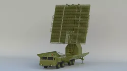 55Zh6ME Nebo M RLM-DE L-Band Radar System 3D model