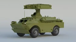 9K31 Strela-1 SA-9 Gaskin 3D model