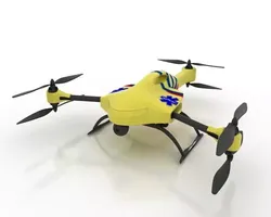 Ambulance Drone 3D model