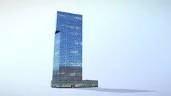 Arlanda Victoria Tower Low-poly 3D model