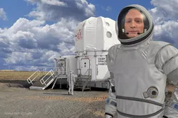 Astronaut Spacesuit Generic Rigged for Cinema 4D 3D model