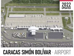 Caracas Airport  Low-poly 3D model