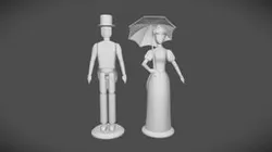 Characters for a short