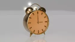 clock  Low-poly 3D model