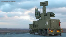 Crotale NG Air Defense Missile System Rigged 3D model
