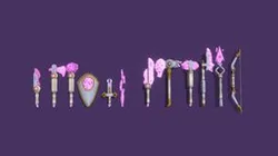 crystal weapons