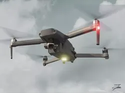 DJI Mavic 2 Low-poly 3D model