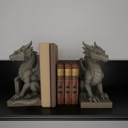 dragon bookend