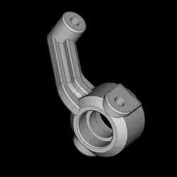ECX234000 Caster Block, Steer Block, RR Hub