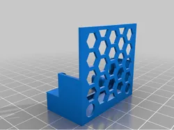 Extruder fan holder and cover