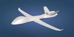 Generic Drone - Military Combat UAV - UCAV Low-poly 3D model