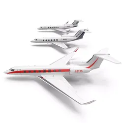Gulfstream Business Jets Rigged Collection 3D model