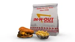 In-N-Out Burger + Fries Meal Scan