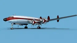 Lockheed L1649 Star Liner Corporate 2 3D model