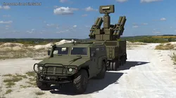 Military Truck with Missile System Crotale NG 3D model