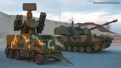 Missile Launch System Crotale NG Rigged for Cinema 4D 3D model