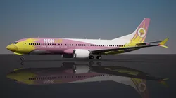 Nok Air Boeing 737 max 8 3D model