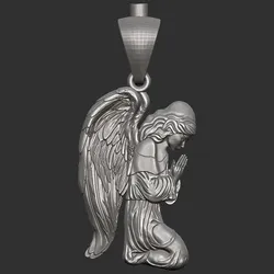 Praying Angel Pendant