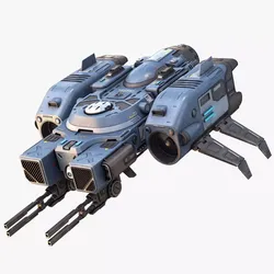 Ranger Spaceship 3D model