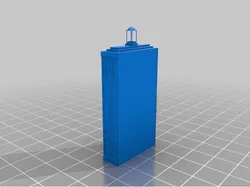 Tardis book shelf and light