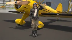 The Vintage Pilot Salutes 3D model