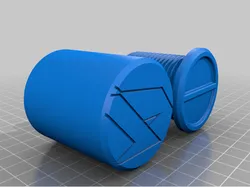 Threaded Container