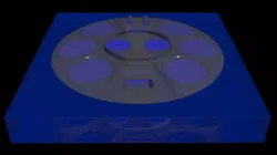 Triphibious Ground Effect Submarine Vehicle - Concept 3D model