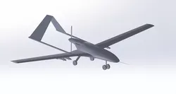 Turkish Bayraktar TB2 3D print model