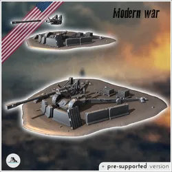 US M198 155 mm howitzer - USA US Army Cold War America Era Iron Curtain Warfare Crisis Conflict RPG